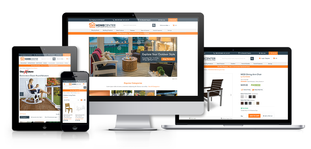 DIY Home Center - Extending NetSuite SuiteCommerce web stores