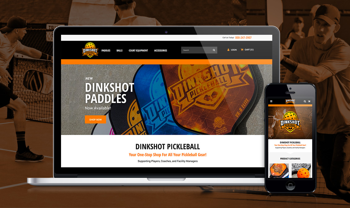 Dinkshot SuiteCommerce web store