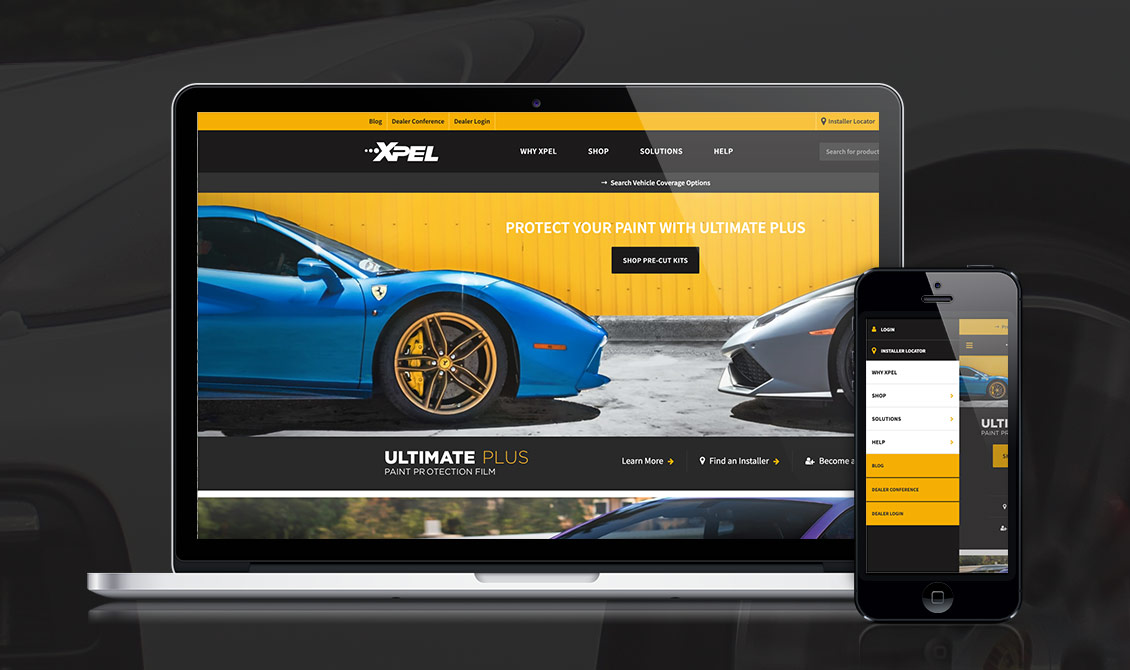 XPEL SCA web store